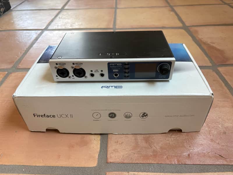 RME Fireface UCX II USB Interface 2021 - Silver image 1