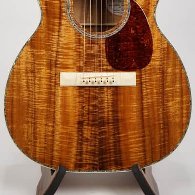 Bourgeois Luthier's Choice OM Style 45 - Koa w/ Holly Bridge & Binding image 5
