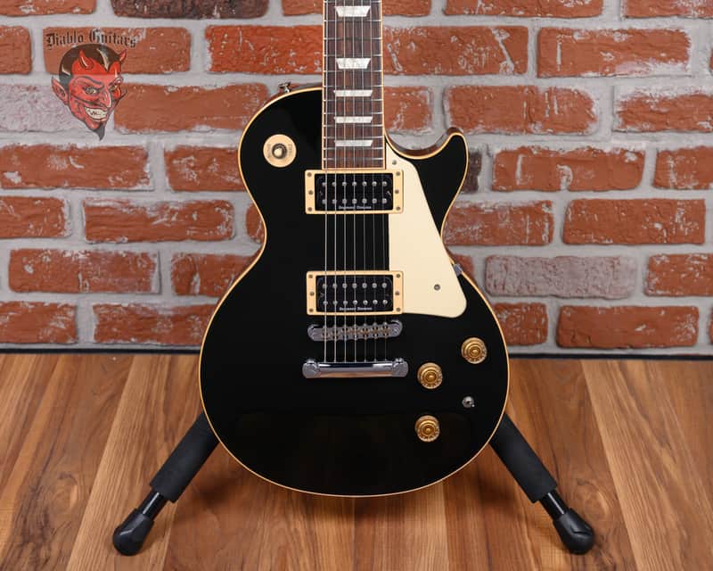 Gibson Les Paul Classic 7 Ebony 2014 w/OHSC image 1