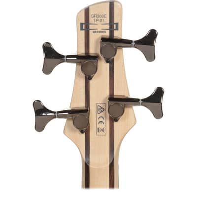 Ibanez SR Standard Series SR300E Electric Bass Guitar, Rosewood Fretboard, Iron Pewter image 5