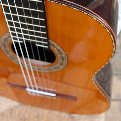 Juan Montes Rodriguez 1ª class Flamenco Negra guitar 2023 exclusive +Case image 15
