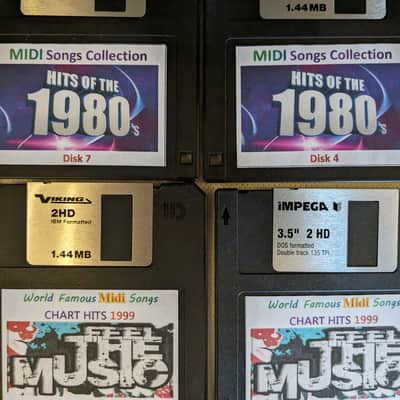 Midi Songs Floppy Disk Collection image 7