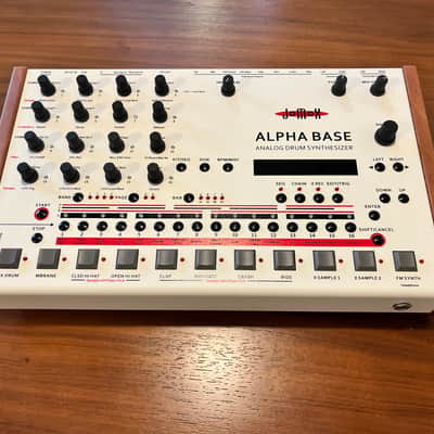 JoMox Alpha Base Analog Drum Synthesizer 2017 - Present - White / Natural image 3