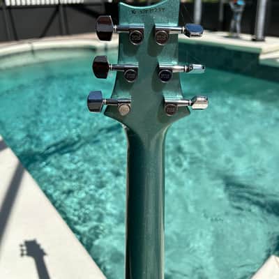 PRS S2 Singlecut Semi-Hollow 2016 - Aqua Metallic image 5