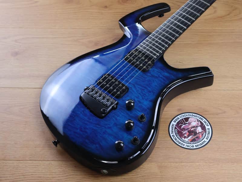 2015 Parker Fly Mojo Flame (Transparent Blue Burst) image 1