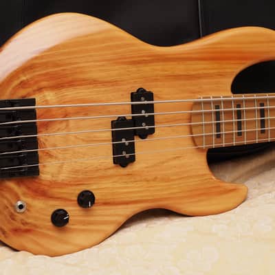 Alien Audio Constellation P5 USA built 2024 Figured Bookmatched Pine Body in Amber Finish image 1