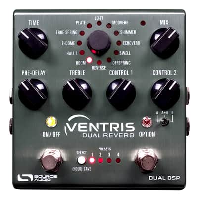 Source Audio SA262 Ventris Dual Reverb 2010s - Brushed Anodized Aluminum image 1