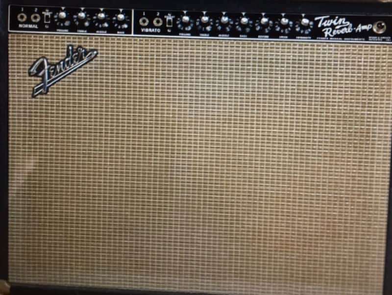 Jimi Hendrix Owned &Used Fender Twin Reverb/Bob &Kathy Levine Collection image 1