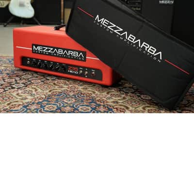 MEZZABARBA Z35 Head 45w - with Master Volume & Send/Return - Red Custom Tolex image 9