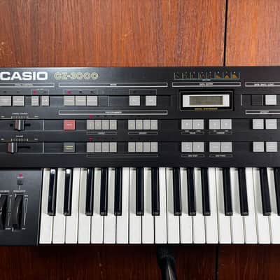 Casio CZ-3000 61-Key Digital Phase Distortion Synthesizer w/ case image 2