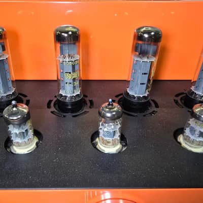Tube Amplifier 👉MINT Hi-End Stereo Class A on Rare Vintage EL34 Audiophile Handcraft image 6