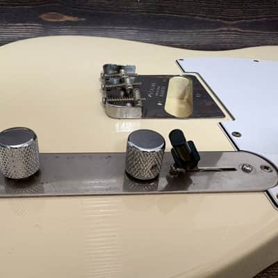 Fender Japan TL62-65US Telecaster Body White Made in Japan w/Bridge image 5