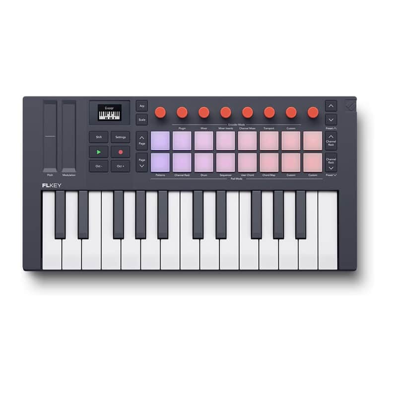 Novation FLkey 2 Mini 25 25 Mini-Key MIDI Keyboard Controller for FL Studio image 1
