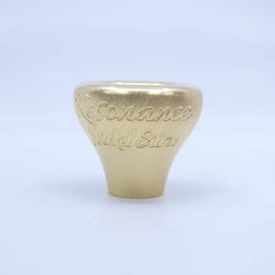 AR Resonance VL Lead 40 Nickel Silver Mouthpiece Top - Gold Plate image 2