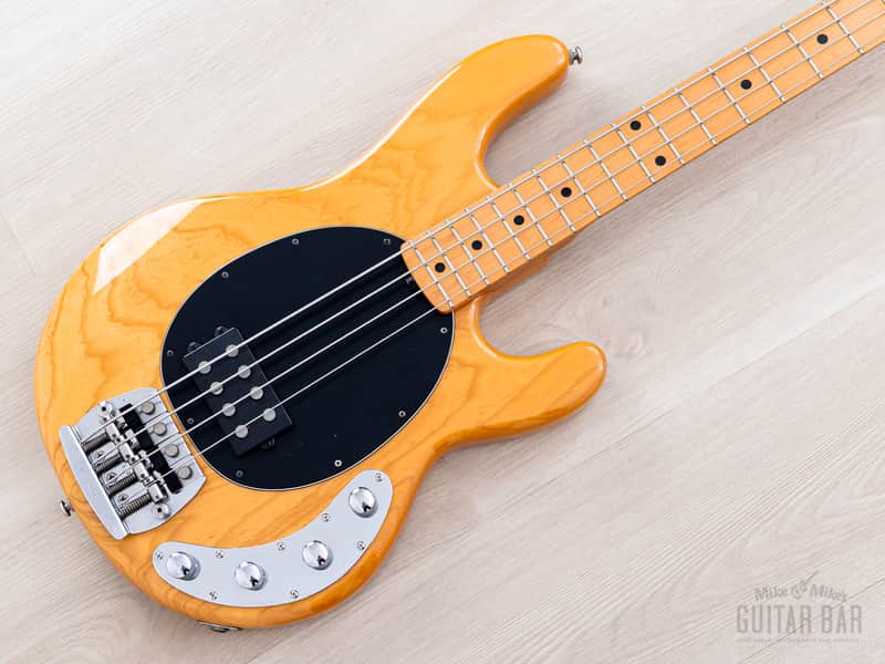 1997 Ernie Ball Music Man StingRay Bass 4 H EX Natural, Japan image 1