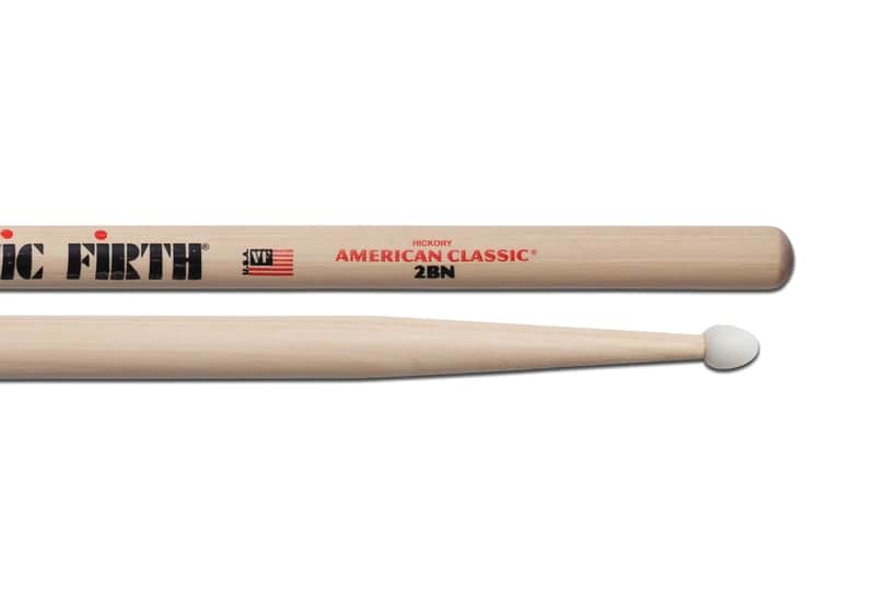 Vic Firth 2B Nylon Tip Drum Stick image 1