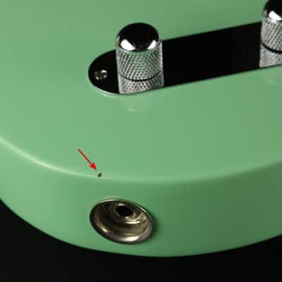 Fender 7Oth Anniversary Esquire  Nitro / Roasted Pine - Surf Green W/G&G Case image 13