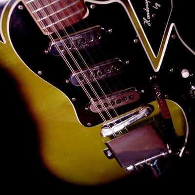 Burns DOUBLE SIX 1964 Green Sunburst. Maybe the RAREST BURNS GUITAR. With Tremolo System. Incredible image 16