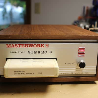 Restored Masterwork M-8003 8 track player image 3