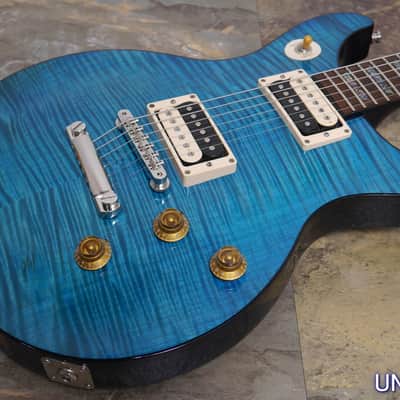 Gibson Custom Shop TAK MATSUMOTO DC STANDARD FLAMETOP AQUA BLUE image 1
