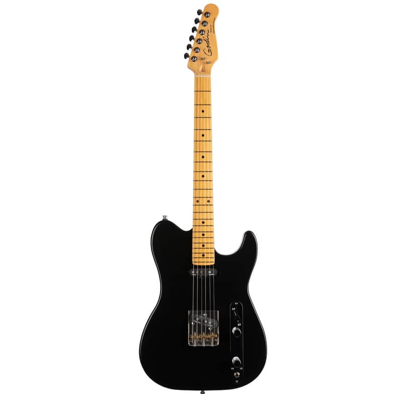 Godin (049332) Stadium HT Electric Guitar - Matte Black MN image 1