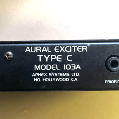 Aphex Aural Exciter Type C Model 103A 1985 - 1992 - Aluminum image 7