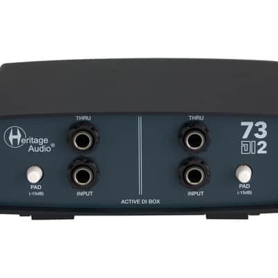 Heritage Audio 73 DI 2 73-Infused Active DI Box image 2