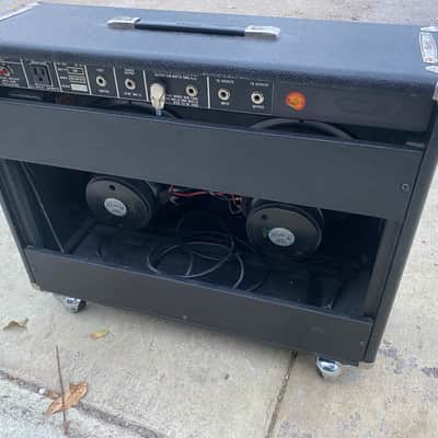 Randall Commander II RG-120-212 1970s - Black Guitar Amp Combo 2x12 rg120 (Kurt Cobain/Nirvana Tone) 120-Watt image 5