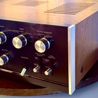 🎶✨ Sansui AU-888 / AU888 Vintage Integrated Amplifier w/ Excellent Wood Case — Serviced/Cleaned, Tested, 100V JDM image 5