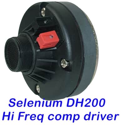 Selenium DH 200E, lot of 2 each, 1" throat Mid high Freq Compression Driver image 1