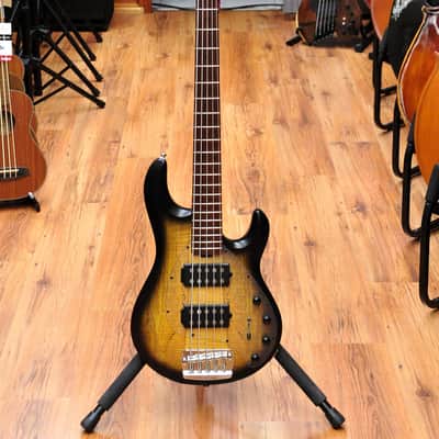 Sterling by Music Man Stingray 35HH - Natural Burl Satin image 2
