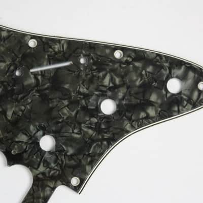 Rare 1980s-1990s Vintage Fender Stratocaster Ultra Deluxe Grey Pearl Pearloid HSS Pickguard 11-Hole Strat image 5