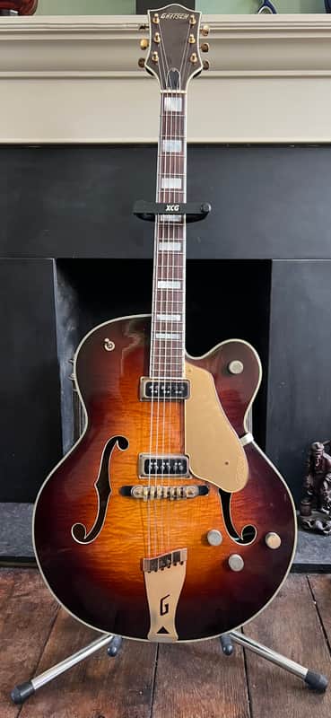 Gretsch Country Club 6192 1954 Sunburst Quilt Maple image 1
