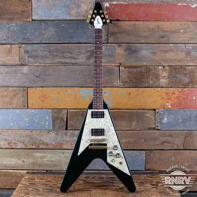 Gibson Flying V 1993 - Metallic Teal Green Rare!! image 3