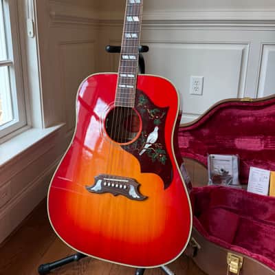 2023 Gibson Dove Original - Vintage Cherry Sunburst image 4