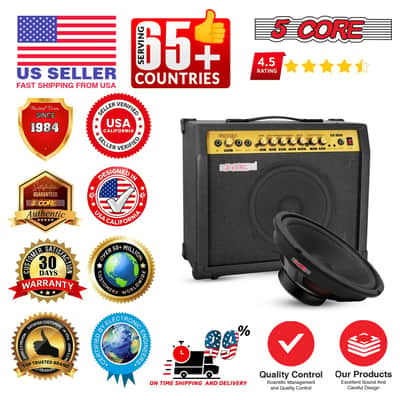 5 Core 8 Inch Guitar Speaker 50W RMS Replacement 4 Ohm Amp Woofer for Electric Guitar Cabinets image 9