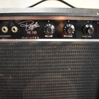 Vintage Regal RE110 Solid State Amp image 2