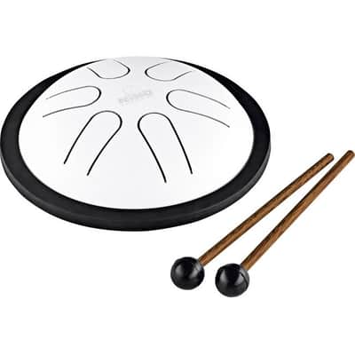 MEINL NINO980W Mini Melody Steel Tongue Drum White image 1