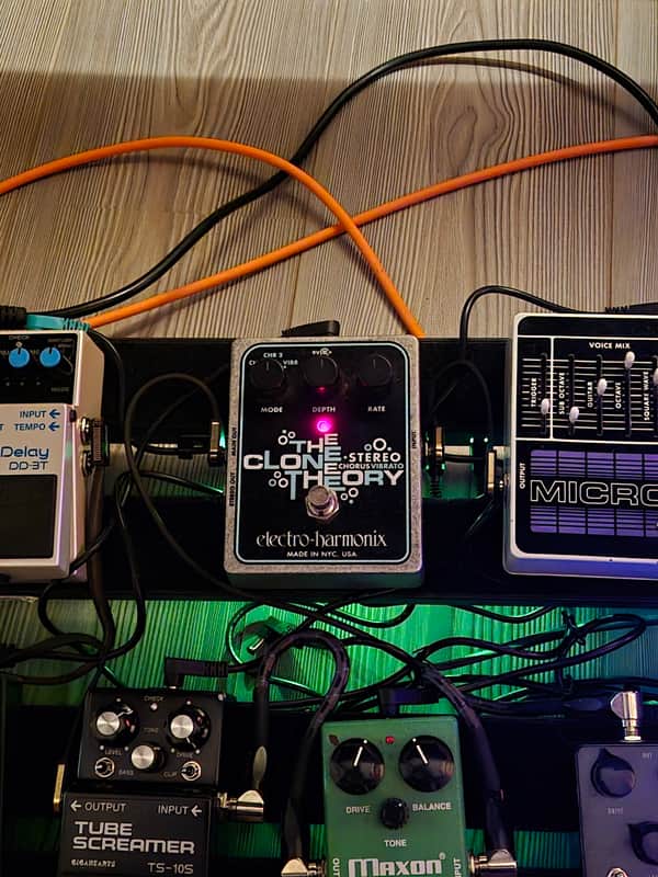 Electro-Harmonix Clone Theory Stereo Analog Chorus / Vibrato 2007 - Present - Black image 1