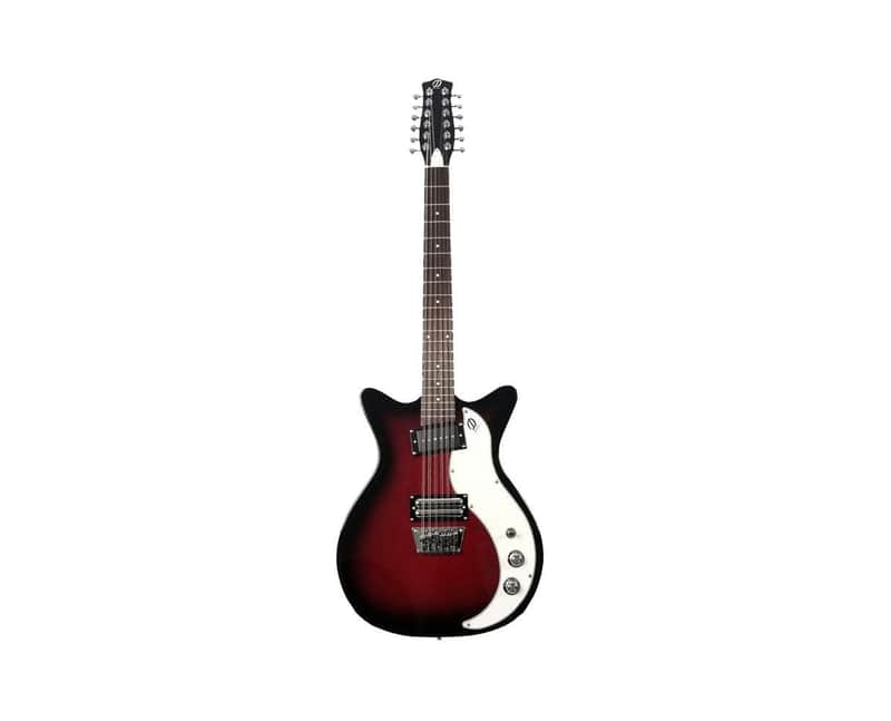 Danelectro D59X 12 Redburst - 12 String Electric Guitar image 1
