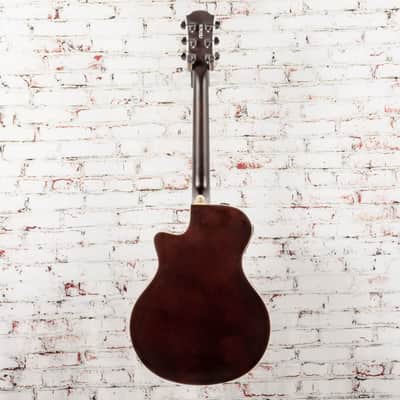 YAMAHA APX600 OVS OLD VIOLIN SUNBURST APX THINLINE CUTAWAY A//E image 6