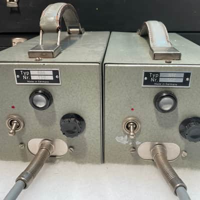 NEUMANN MM3 MATCHED #161#162 TUBE TELEUNKEN AC 701K vintage image 17