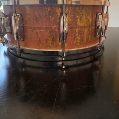 Gretsch Gretsch GAS5514-KC Keith Carlock 14x5.5 Signature Series Snare Drum 2024 - Patina image 4