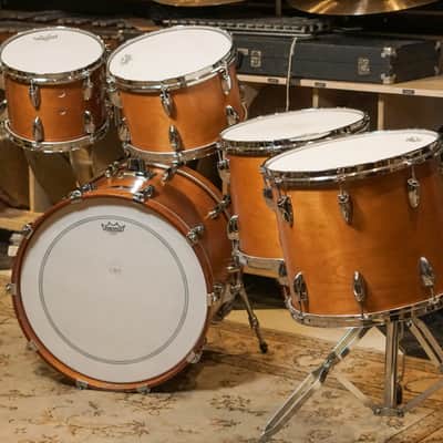 Yamaha 10/12/13/14/20" Tour Custom Drum Set - 1980s Real Wood image 17