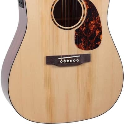 Recording King RD-227 All Solid Dreadnought Guitar with Abalone