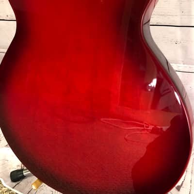 Ibanez AMF73T-SRD-12-01 Semi-Hollowbody - Sunset Red - 2014? image 5