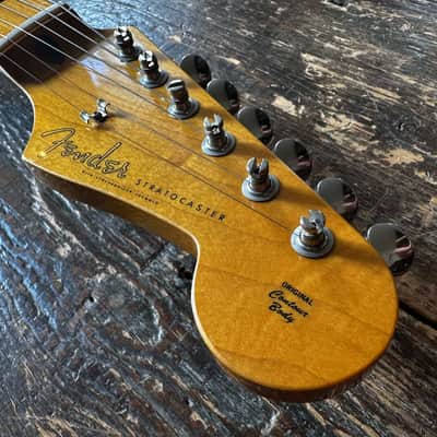 Fender Stratocaster Japan 1957 Reissue Custom Finish CIJ P-Serial 1999 with Original Softcase & Docs image 11