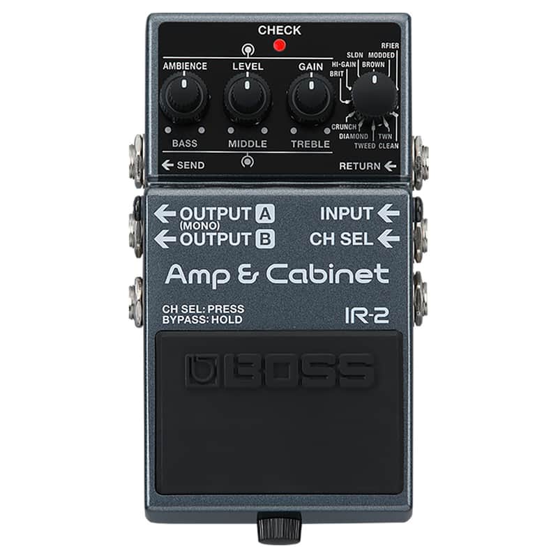 Boss IR-2 Amp Sim and IR Cabinet Pedal image 1