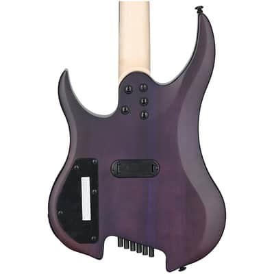 Legator G6FSS Ghost 6 Super Shred Electric Guitar, Purple Flame Maple image 5