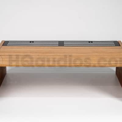 Immagine Wood Case for Sansui QRX-9001 QRX-8001 -Natural Zebrawood Plywood-10 Year WRT - 5